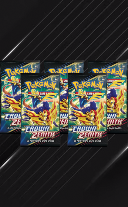 Pokemon Sword & Shield Crown Zenith | 5 Booster Packs