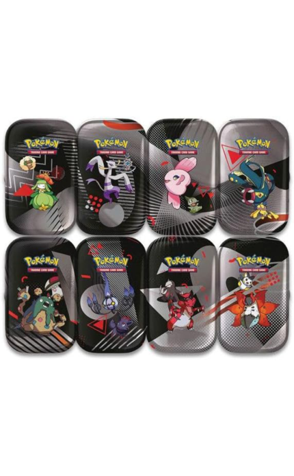 Pokemon Unova SV10.5 Mini Tins [x8-Tin] Display