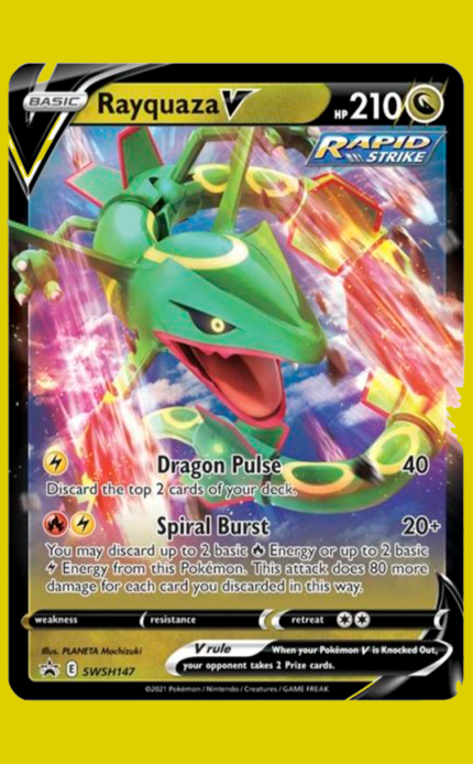 Pokémon TCG: Rayquaza V Battle Deck