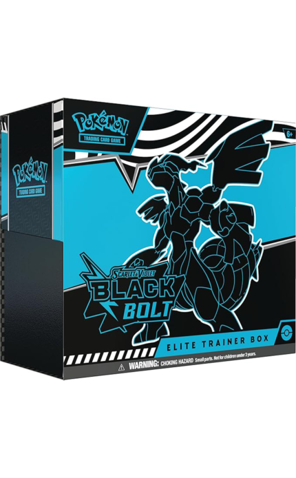 Pokemon TCG Scarlet & Violet 10.5 Black Bolt Elite Trainer Box